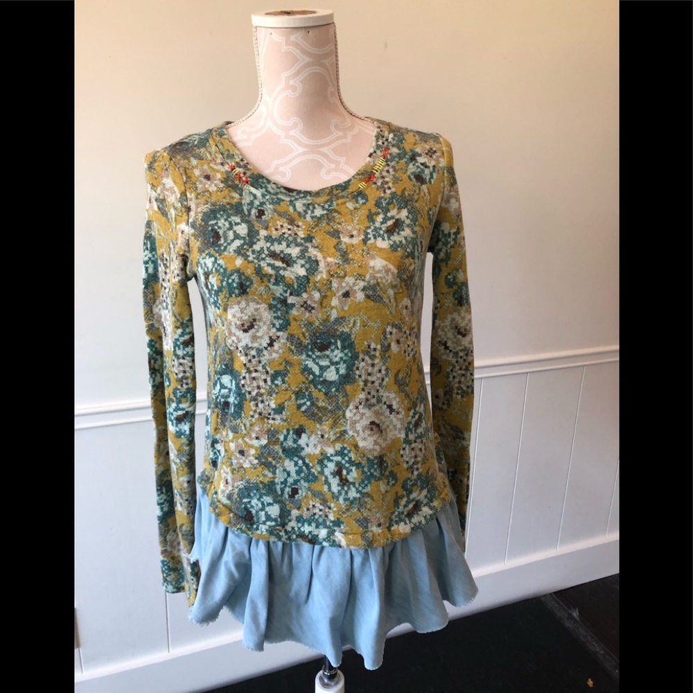 Anthropologie Silka top size xs
